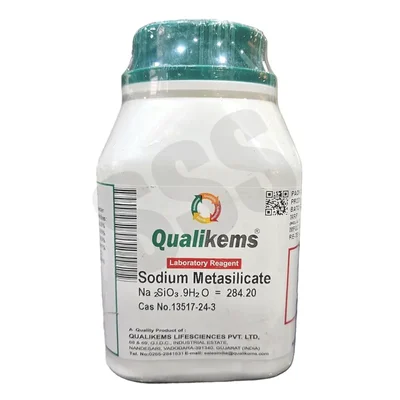 QUALIKEMS Sodium Metasilicate LR 500g | Lab Grade Reagent Chemical