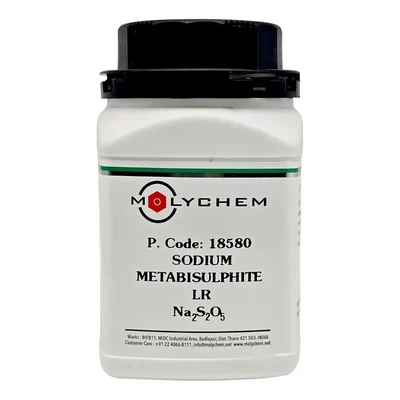 MOLYCHEM Sodium Metabisulphite Extrapure LR Grade 95% 500gm CAS 7681-57-4