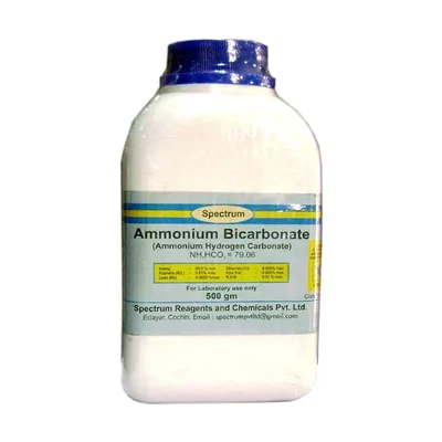 SPECTRUM AMMONIUM BI-CARBONATE 98.5% 500GMS Laboratory Powder Reagent