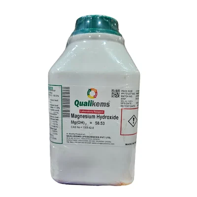 Magnesium Hydroxide LR 500gms QUALIKEMS Laboratory Reagent Powder