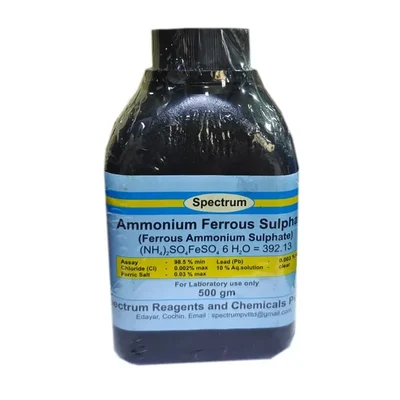 SPECTRUM Ammonium Ferrous Sulphate 98.5% 500GMS Powder Reagent