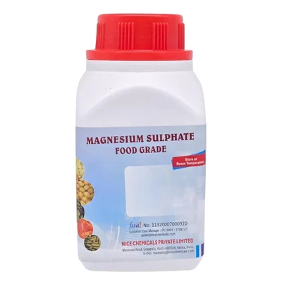 NICE Food Grade Magnesium Sulphate 500GMS Mineral Additive 99.99% Pure