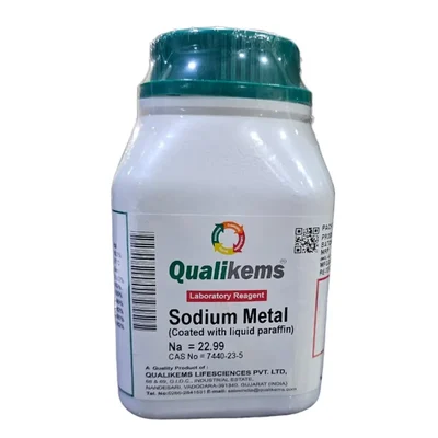 Sodium Metal Bar 100Gms Coated With Liquid Paraffin QUALIKEMS