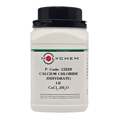 MOLYCHEM Calcium Chloride Dihydrate LR 500GMS Molecular Biology 99-103%