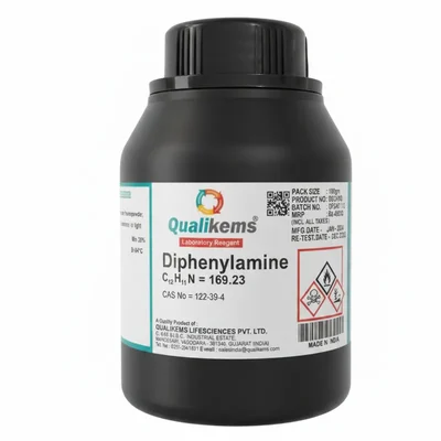 QUALIKEMS Diphenylamine 100gm CAS NO 122-39-4 Laboratory Reagent