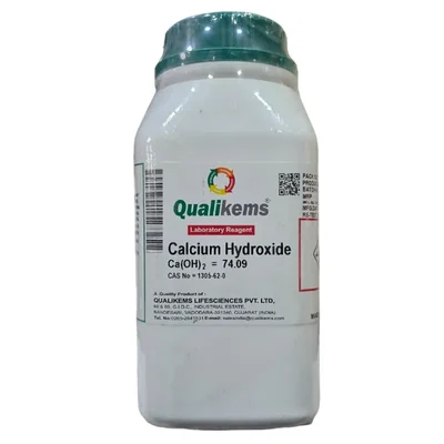 QUALIKEMS Calcium Hydroxide 500GM CAS NO 1305-62-0 Laboratory Reagent