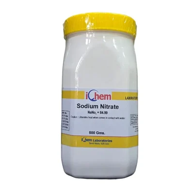 ICHEM Sodium Nitrate 500GM Assay 98% Min Laboratory Reagent