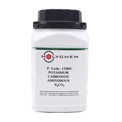 MOLYCHEM Potassium Carbonate Anhydrous LR 99% 500gm CAS 584-08-7