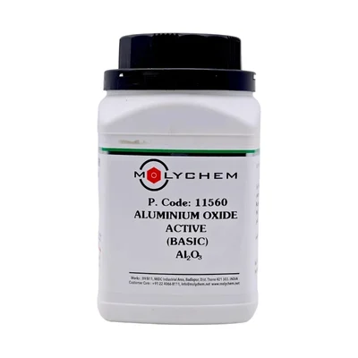 MOLYCHEM Aluminium Oxide Activated Basic Alumina 500Gm CAS 1344-28-1