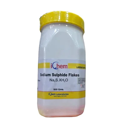 ICHEM Sodium Sulphide Flakes 500GM CAS NO 2761-45-3 Laboratory Reagent