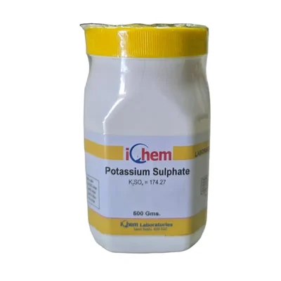ICHEM Potassium Sulphate L.R 500GM Assay 99% Min Laboratory Reagent
