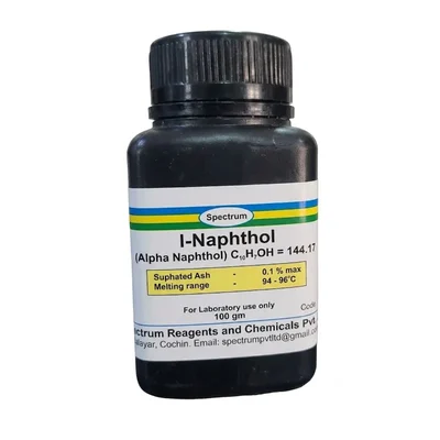 SPECTRUM Naphthol Alpha L.R 1-Naphthol 100GM CAS NO 90-15-3 Reagent