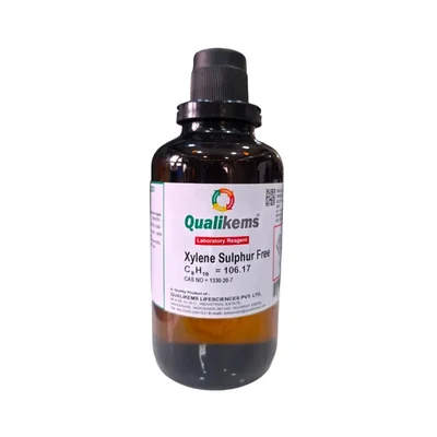 QUALIKEMS Xylene Sulphure Free 500ml CAS NO 1330-20-7 Laboratory Solvent