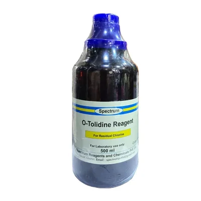 SPECTRUM O-Tolidine Reagent For Residual Chlorine 500ml Laboratory Testing