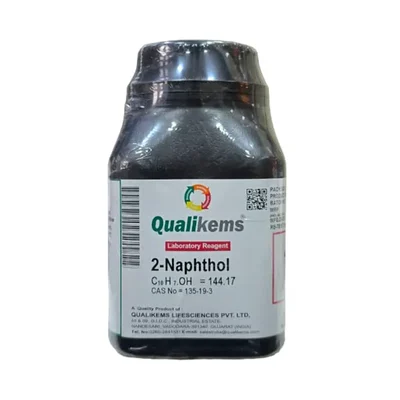 QUALIKEMS Naphthol Beta L.R 2-Naphthol 250GM CAS NO 135-19-3 Reagent
