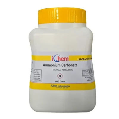 ICHEM Ammonium Carbonate L.R 500GM Laboratory Chemical Reagent
