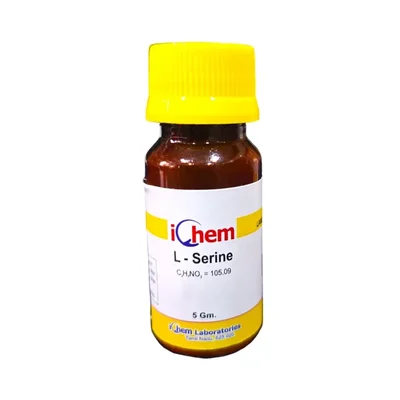 ICHEM L-Serine 5gm CAS NO 56-45-1 Laboratory Amino Acid Reagent