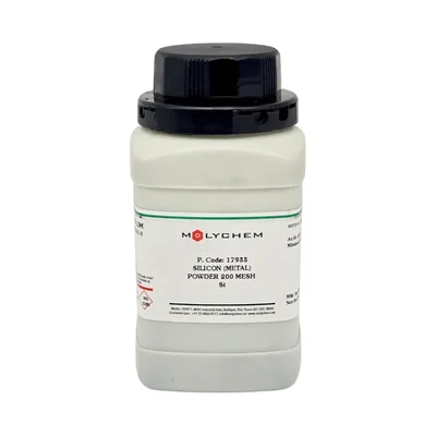 MOLYCHEM SILICON METAL POWDER 100gm CAS No 7440-21-3 Molecular Weight 28.09