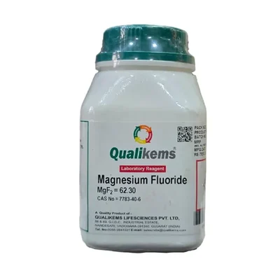 QUALIKEMS Magnesium Fluoride 500GM CAS NO 7783-40-6 Laboratory Reagent