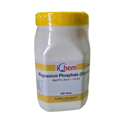ICHEM Magnesium Phosphate Di Basic 250GM Assay 98-102% Min Powder