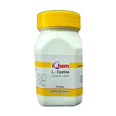 ICHEM L-Cystine 25gm CAS NO 56-83-3 Laboratory Amino Acid Reagent
