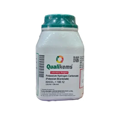 QUALIKEMS POTASSIUM BICARBONATE HYDROGEN LR 500GMS Laboratory Reagent