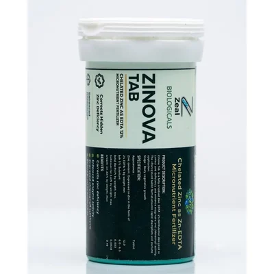 Zeal Biologicals Chelated Zinc EDTA 10 Pack 12% Micronutrient Root & Chlorophyll Booster Water Soluble Tablets