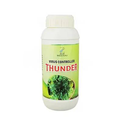 Zeal Biologicals THUNDER 500ml Organic for Leaf Curl & Mosaic Virus Controller