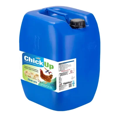 Refit Animal Care 40 Ltr Chick Up Growth Promoter Supplement for Poultry Chicks, Broiler and Layer Chick Development