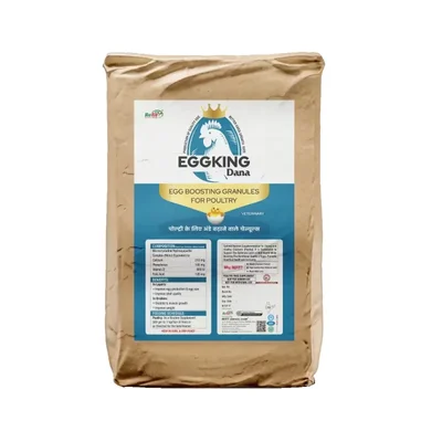 Refit Animal Care EggKing 30kg Bag Egg Boosting Calcium Granules for Chicken, Chicks, Birds and Broilers