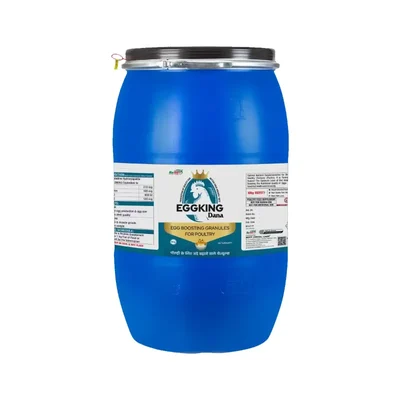 Refit Animal Care EggKing 50kg Drum Egg Boosting Calcium Granules for Chicken, Chicks, Birds and Broilers