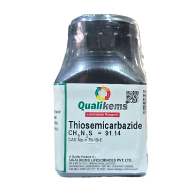 QUALIKEMS THIOSEMICARBAZIDA 25GM CAS NO 79-19-6 Laboratory Reagent