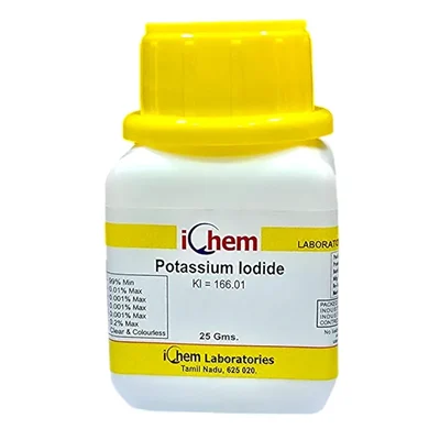 ICHEM Potassium Iodide Extrapure 25GM AR Grade 99.8% CAS 7681-11-0 KI Crystalline