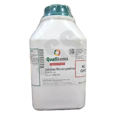 QUALIKEMS CELLULOSE EXTRA MICROCRYST 500GMS Laboratory Powder