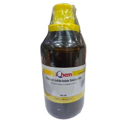 ICHEM POTASSIUM IODIDE-IODATE SOLUTION N/50 500ML Laboratory Volumetric Reagent
