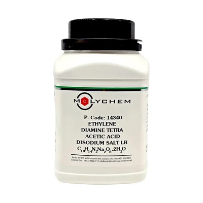 MOLYCHEM EDTA Disodium Salt Dihydrate Pure Grade 98% 500Gm CAS 6381-92-6 Crystalline