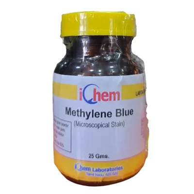 ICHEM Methylene Blue M.S 25GM Laboratory Microscopy Stain