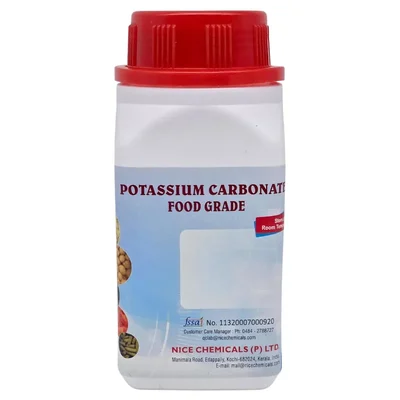 NICE POTASSIUM CARBONATE FOOD GRADE 500GMS CAS NO 584 08 7 Powder