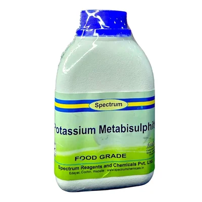 SPECTRUM POTASSIUM METABISULPHITE FOOD GRADE 500GMS CAS NO 16731-55-8