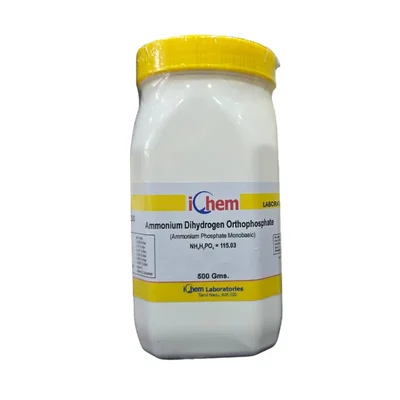 ICHEM Ammonium Dihydrogen Orthophosphate L.R 500GM Ammonium Phosphate Monobasic