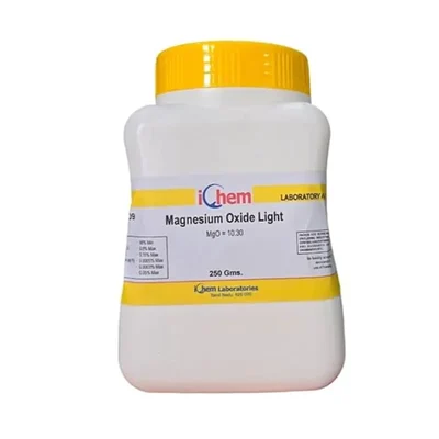 ICHEM Magnesium Oxide Light 250GM Assay Min Laboratory Reagent