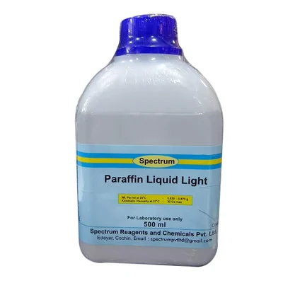 SPECTRUM Paraffin Liquid Light 500ml Laboratory Liquid Reagent