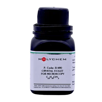 MOLYCHEM Crystal Violet Gention Violet 25GM CAS No 548-62-9 C25H30N3Cl