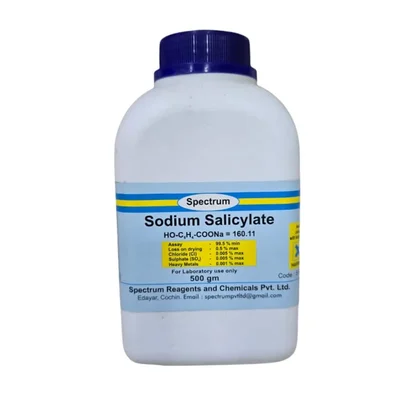SPECTRUM Sodium Salicylate 500GM Assay 99% Min Laboratory Reagent