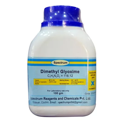 SPECTRUM Dimethyl Glyoxime 98% 100gms Analytical Reagent