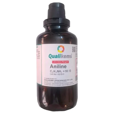 QUALIKEMS Aniline 500ml CAS NO 62-53-3 Laboratory Liquid Solvent