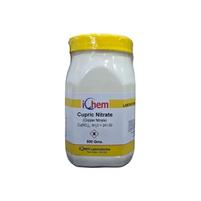 ICHEM Copper Nitrate L.R 500GM Cupric Nitrate Assay 95-103% Min