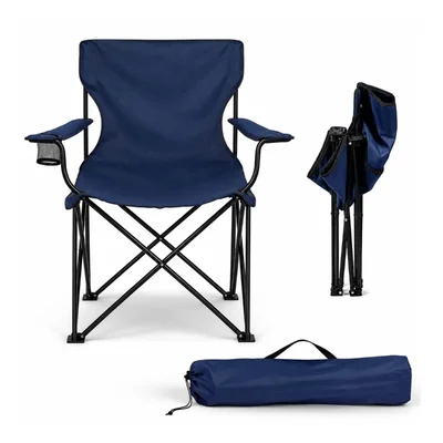 EYUVAA Camping Chair Heavy Duty Fabric Outdoor Travelling Picnic Garden Foldable Portable Cup Holder
