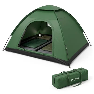 EYUVAA LABEL 6 Person Waterproof Lightweight Dome Tent for Outdoor Camping and Hiking with Carry Bag