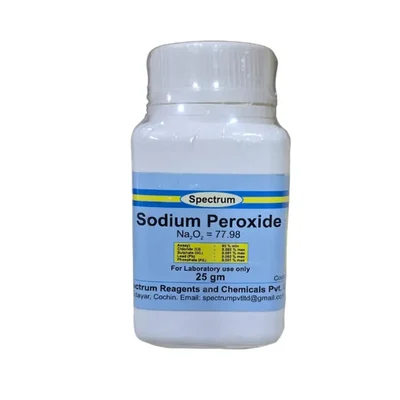 SPECTRUM Sodium Peroxide 25GM CAS-NO-1313-60-6 Laboratory Reagent